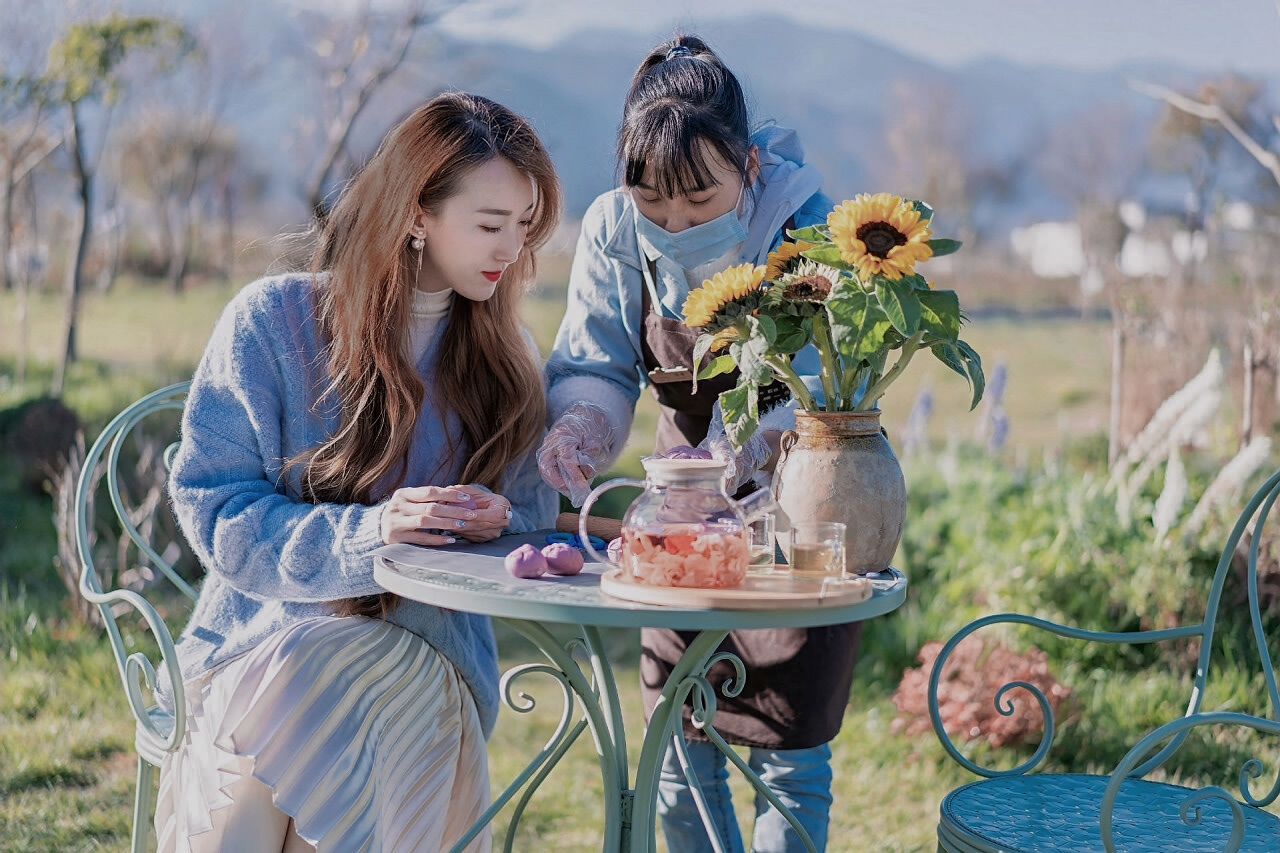 大理花伴一生玫瑰莊園鮮花餅戶外團(tuán)建